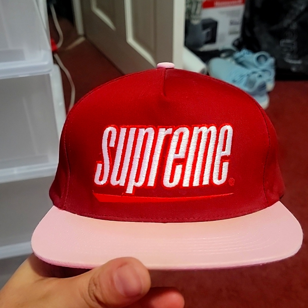 Supreme 5 Panel Underlined Cap - image 1